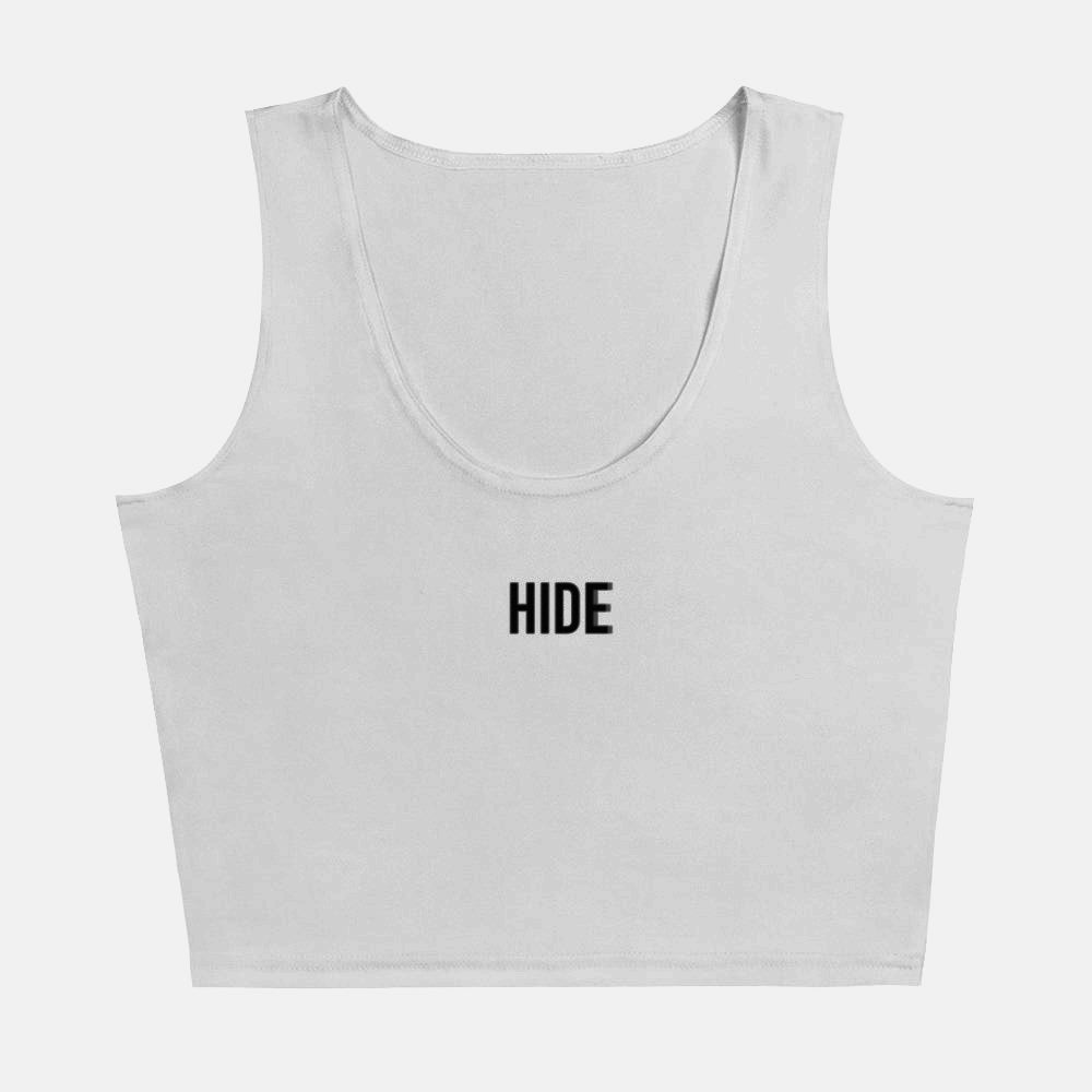 Womens Crop Top White