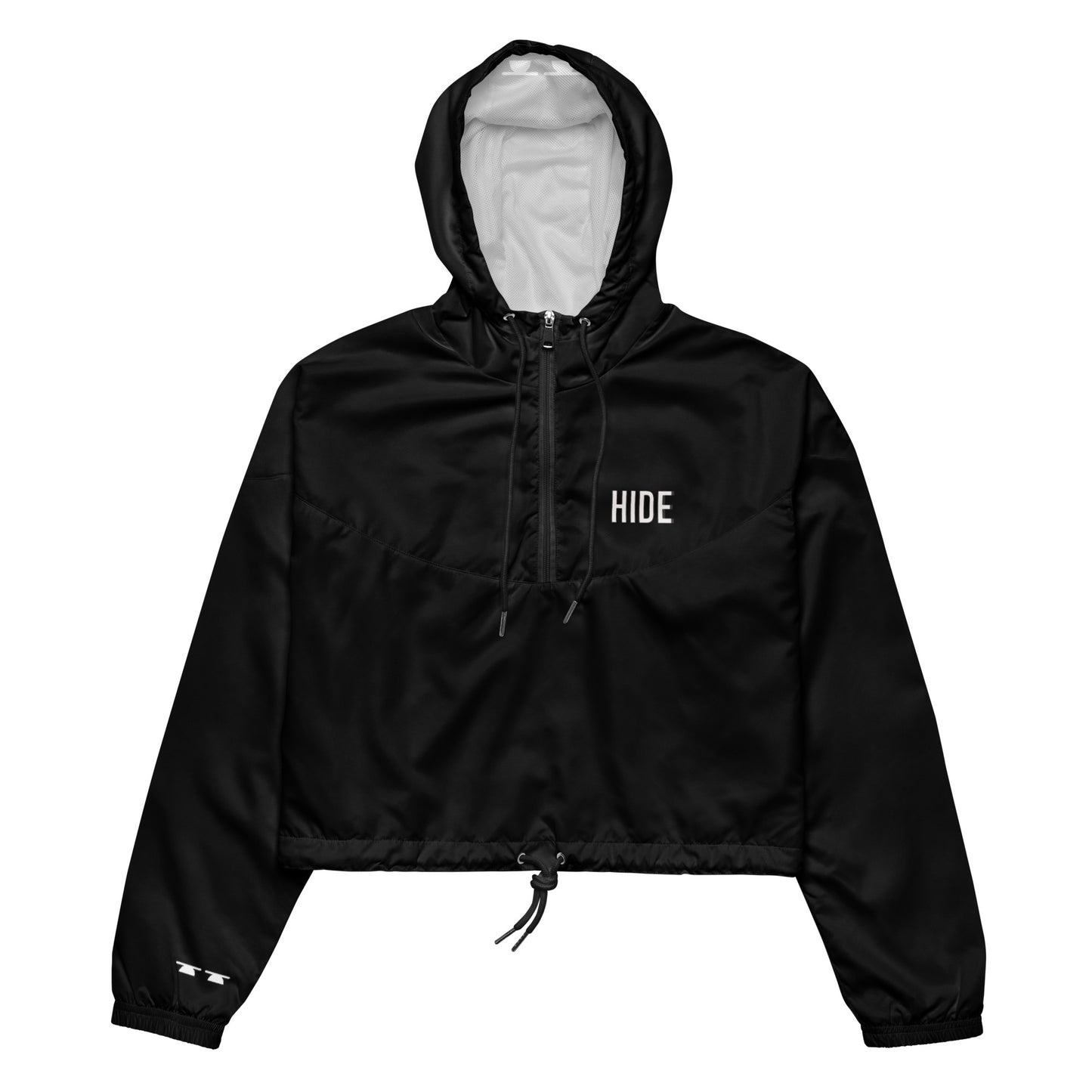 Cropped Windbreaker Black